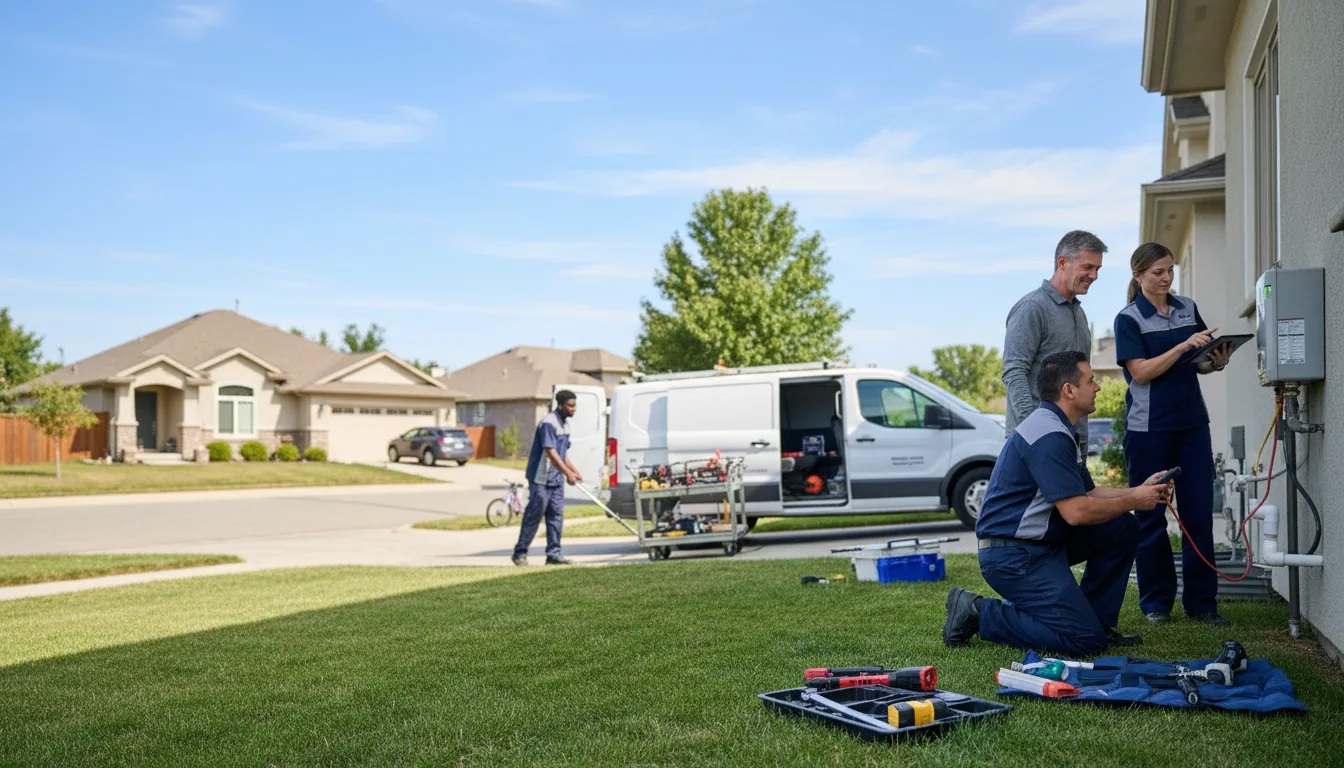 Tankless water heater service in Freedom, PA